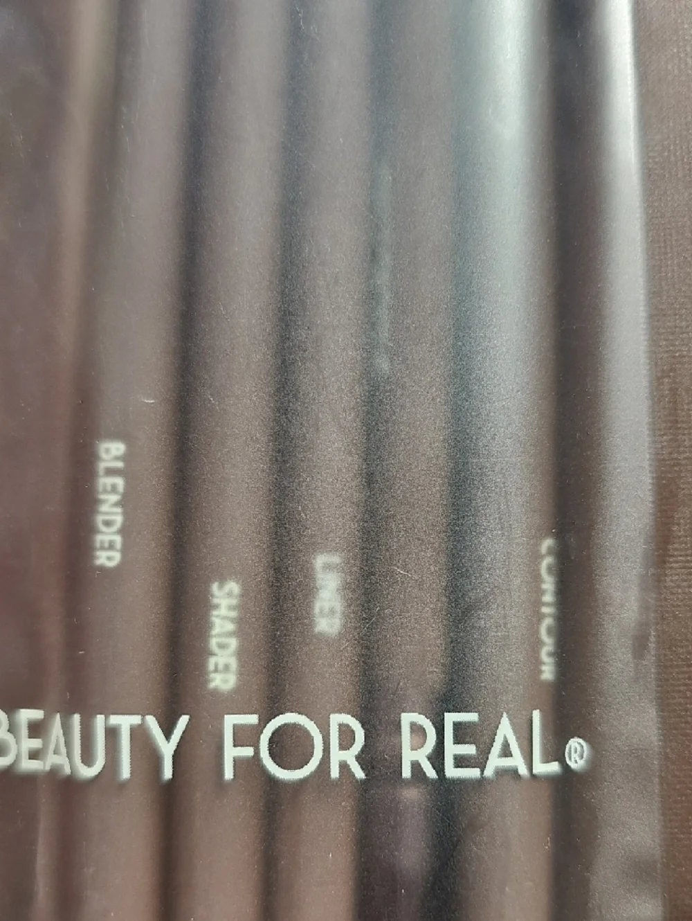 New Beauty For Real 5 Piece Eye Brush Set - Brown